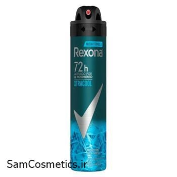 اسپری رکسونا | Rexona مدل Xtra Cool 72h حجم 200 میل