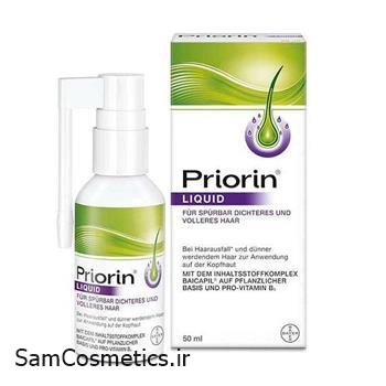 محلول ضد ریزش و تقویت کننده مو پریورین بایر | Priorin حجم 50 میل