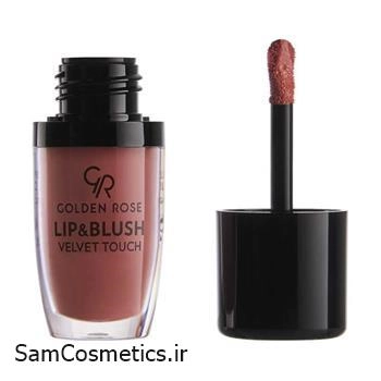 رژگونه و رژ لب مایع گلدن رز | Golden Rose رنگ 03 Candy Pink