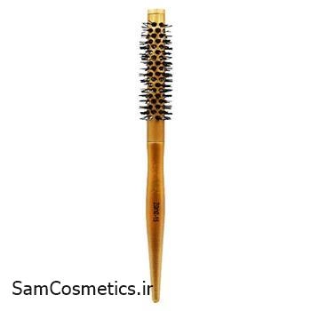 برس گرد مردانه دم باریک چوبی