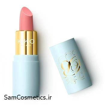 رژ لب جامد کیکو میلانو مدل BRIDGERTON شماره 01 (Juicy Apricot) | Kiko Bridgerton Lipstick