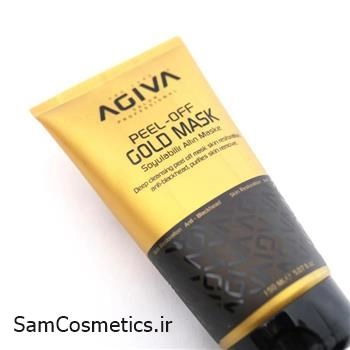 ماسک صورت پیل آف آگیوا مدل گلد حجم 150 میل | Agiva Gold Peel Off Face Mask