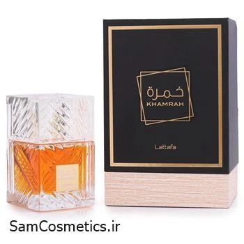ادکلن زنانه و مردانه لطافه مدل خمره حجم 100 میل | Lattafa Khamrah Eau de Parfum