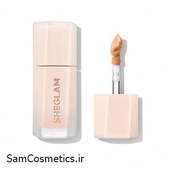 کانسیلر فول کاور شیگلم Hideaway رنگ Nude حجم 3.5 میل | SHEGLAM Hideaway Full-Coverage Concealer