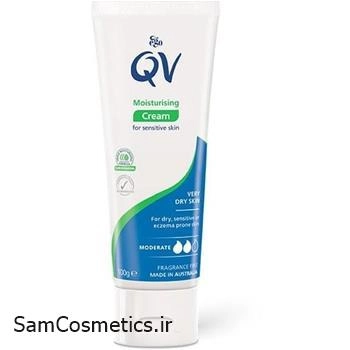 کرم مرطوب کننده تیوپی کیو وی | QV مخصوص پوست خشک حجم 100 میل