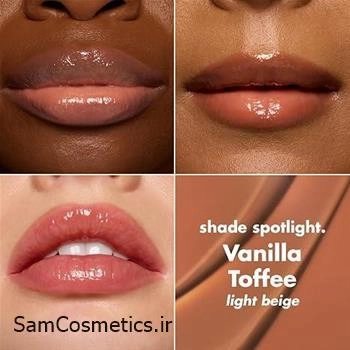 بالم لب رنگی الف elf کد Vanilla Toffee حجم 15 میل | Glow Reviver Melting Lip Balm