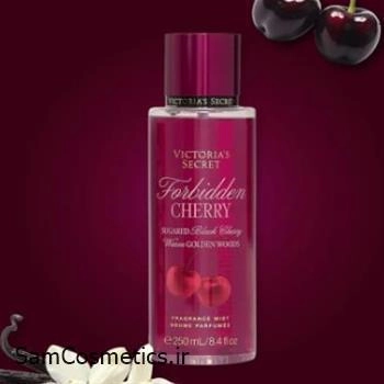 بادی اسپلش ویکتوریا سکرت اورجینال رایحه Forbidden Cherry حجم 250 میل | Victoria's Secret Body Splash