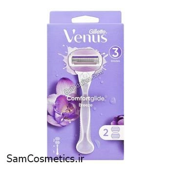 خود تراش زنانه 5 تیغ ژیلت ونوس | venus مدل breeze