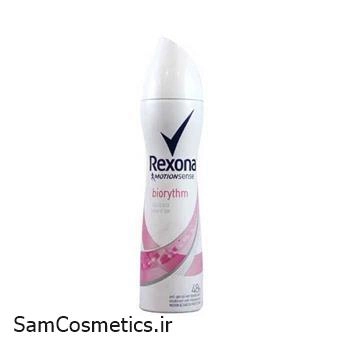 اسپری زنانه رکسونا | Rexona مدل Biorythm حجم 200 میل