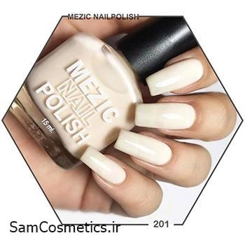 لاک ناخن مزیک شماره 201 حجم 15 میل