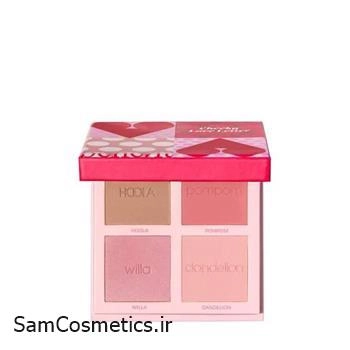 پالت رژگونه و برنزر 4 تایی بنفیت | Benefit Cheeky Love Letter Limited Edition