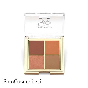 سایه چشم 4 رنگ گلدن رز | golden ross مدل quattro شماره 05