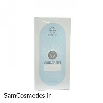 ضد آفتاب بی رنگ SPF80 استلین | Estelin مدل Multi Defense حجم 100 میل