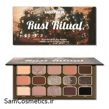 پالت سایه چشم شیگلم Rust Ritual پانزده رنگ | SHEGLAM Rust Ritual 15-Pan Palette