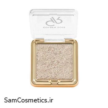 سایه شاین تکی گلدن رز مدل Glitter Glow کد 03 | Golden Rose Eyeshadow