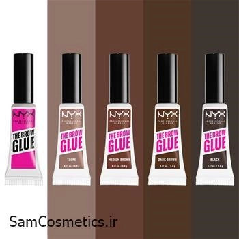 چسب حالت دهنده و لیفت ابرو نیکس | Nyx مدل THE BROW GLUE رنگ قوه ای