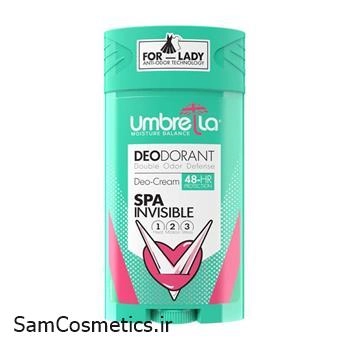 استیک زیر بغل زنانه آمبرلا | UMBRELLA مدل کیس اسپا سبز حجم 90 میل