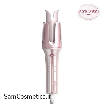 دستگاه فر کننده مو شیگلم | SHEGLAM مدل baby pink سایز 32 میلی متر