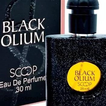 ادکلن مینیاتوری زنانه اسکوپ مدل Black Opium حجم 25 میل | Scoop Black Opium