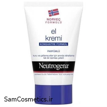 کرم دست نوتروژینا | Neutrogena مناسب پوست خشک و ترک خورده حجم 50 میل