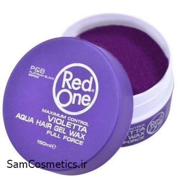 ژل واکس مو رد وان بنفش Violetta حجم 150 میل | Red One Hair Wax Gel