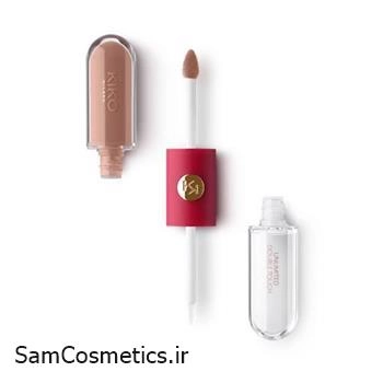 رژلب مایع کیکو مدل unlimited double touch شماره 01 | EMMA ROBERT X KIKO MILANO