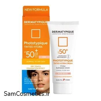 ضد آفتاب رنگی فتوتیپیک درماتیپیک SPF50 مناسب پوست خشک رنگ بژ روشن حجم 50 میل | DERMATYPIQUE