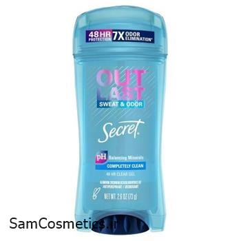 مام ژلی زیر بغل سکرت | Out Last Secret مدل Completely Clean حجم 73 گرم