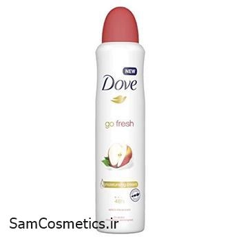 اسپری ضد تعریق زنانه داو | Dove رایحه سیب و چای سفید حجم 250 میل