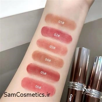 رژ لب آکوا اسنس گی گی بیر کد 02 | GEGE BEAR Aqua Essence Lipstick