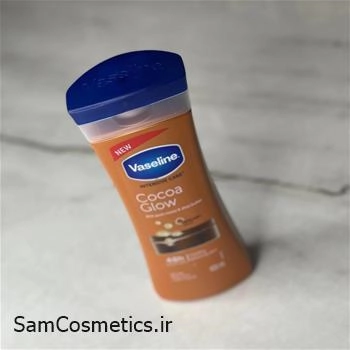 لوسیون بدن وازلین | Vaseline مدل کاکائو گلو حجم 400 میل
