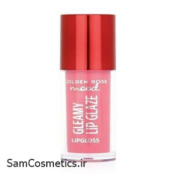 برق لب (لیپ گلاس) گلدن رز | Golden Rose مدل Mood Gleamy کد 204 Baby Pink