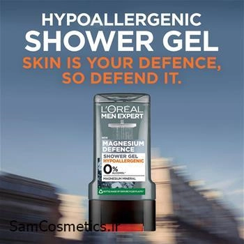 شامپو بدن مردانه لورال Magnesium Defense حجم 400 میل | L'Oréal Parisl