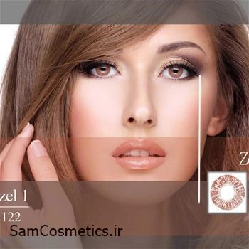 لنز رنگی فصلی ZeroSeven رنگ َhazel 1 - 122