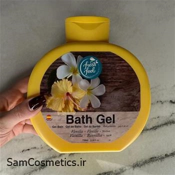 شامپو بدن فرش فیل | FRESH FEEL رایحه وانیل حجم 750 میل