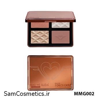 پالت هایلایتر و رژگونه فوراور 52 | FOREVER 52 مدل Color Me Out (MMG002)