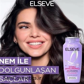 شامپو السیو مدل Hydra Hyaluronic حجم 700 میل | آبرسان و ضد خشکی | L'Oréal Elseve