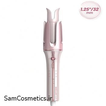 دستگاه فر کننده مو شیگلم | SHEGLAM مدل baby pink سایز 25 میلی متر