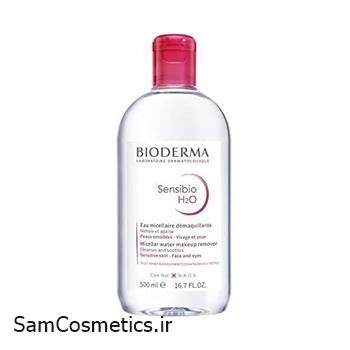 میسلار پاک کننده آرایش Sensibio H2O بایودرما | Bioderma مناسب پوست حساس حجم 500 میل