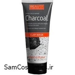 اسکراب (لایه بردار) صورت بیوتی فرمولا | Beauty Formulas مدل خاک رس و زغال حجم 150 میل