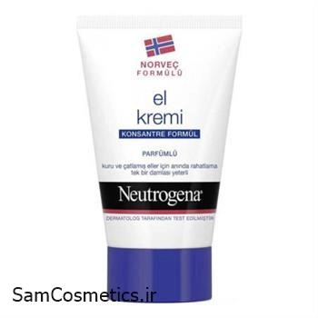 کرم دست نوتروژینا | Neutrogena مناسب پوست خشک و ترک خورده حجم 50 میل