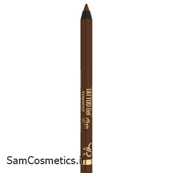مداد چشم ژله ای گلدن رز | Golden Rose مدل Tattoo Gel شماره 115 (Rustic Brown)