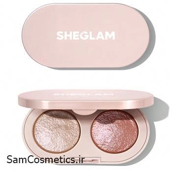 سایه چشم دو رنگ شیگلم مدل ژلی کوارتز رنگ 02 (Prism Echo) | SHEGLAM Eyeshadow Duo