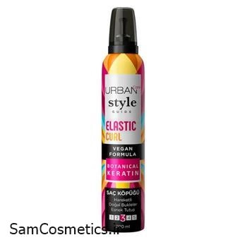 موس مو فر و حالت دهنده اوربان کر Style Guide Elastic Curl حجم 200 میل | Urban Care Hair Mousse