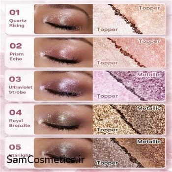 سایه چشم دو رنگ شیگلم مدل ژلی کوارتز رنگ ( ) | SHEGLAM Eyeshadow Duo