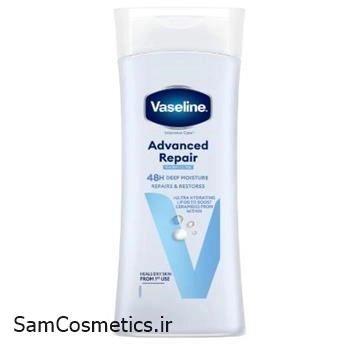 لوسیون بدن وازلین مدل Advanced Repair حجم 400 میل | Vaseline