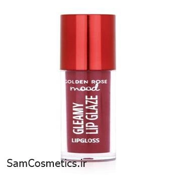 برق لب (لیپ گلاس) گلدن رز | Golden Rose مدل Mood Gleamy کد 206 Plum Glaze