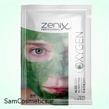 ماسک صورت اکسیژنه زنیکس | Zenix با عصاره آلوئه ورا