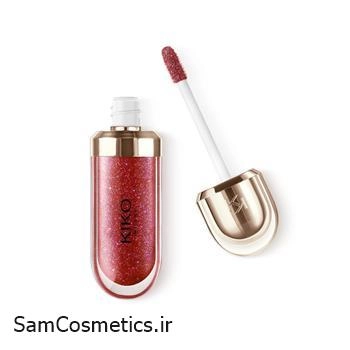 لیپ گلاس کیکو میلانو 3D Hydra شماره 46 (Marvellous Mauve) 6.5 میل | KIKO Milano 3D Hydra Lipgloss