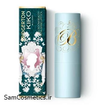 رژ لب جامد کیکو میلانو مدل BRIDGERTON شماره 01 (Juicy Apricot) | Kiko Bridgerton Lipstick